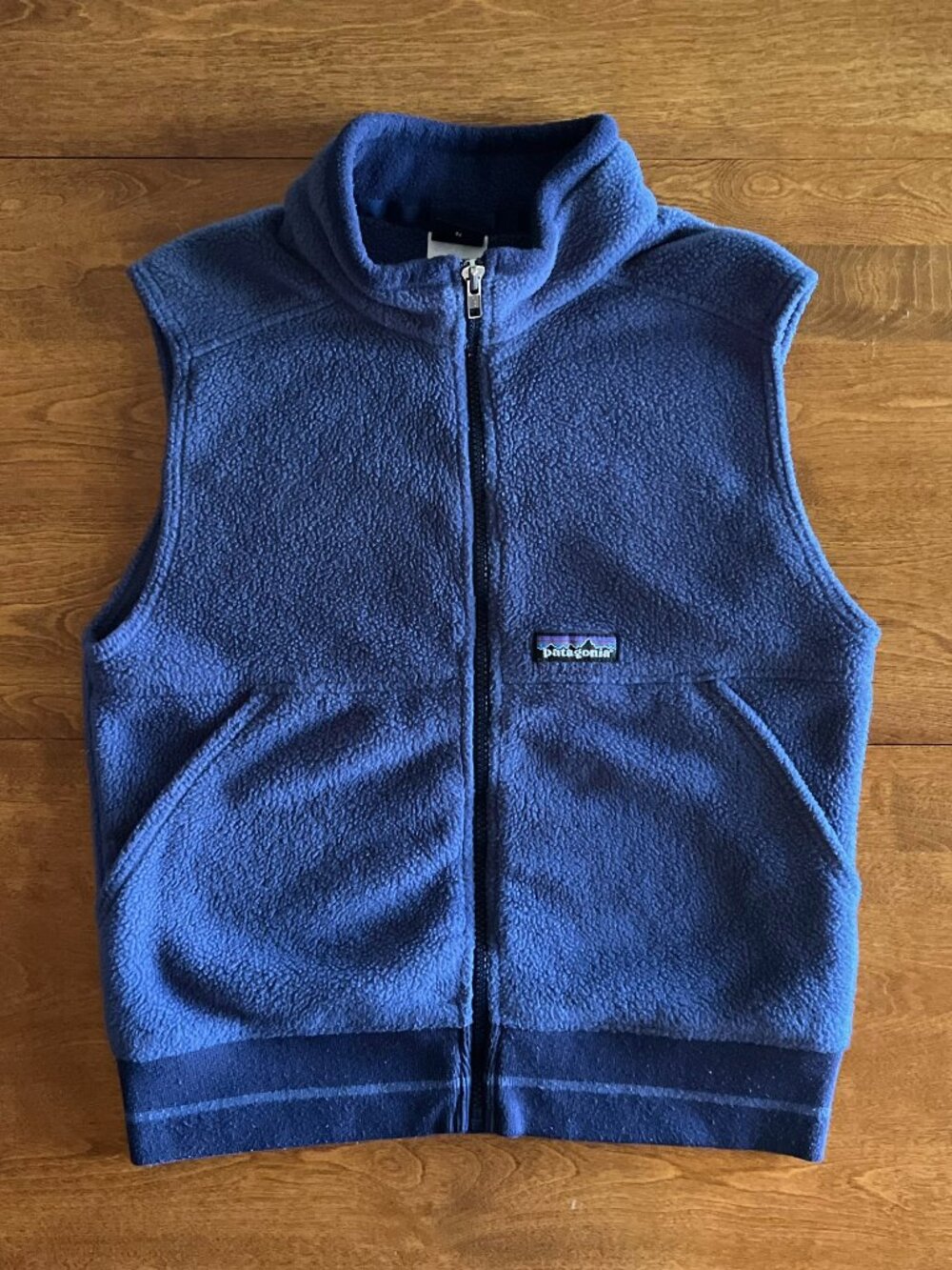 Patagonia vintage blue fleece vest M 10